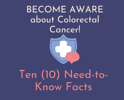 BECOME AWARE about Colorectal Cancer 1