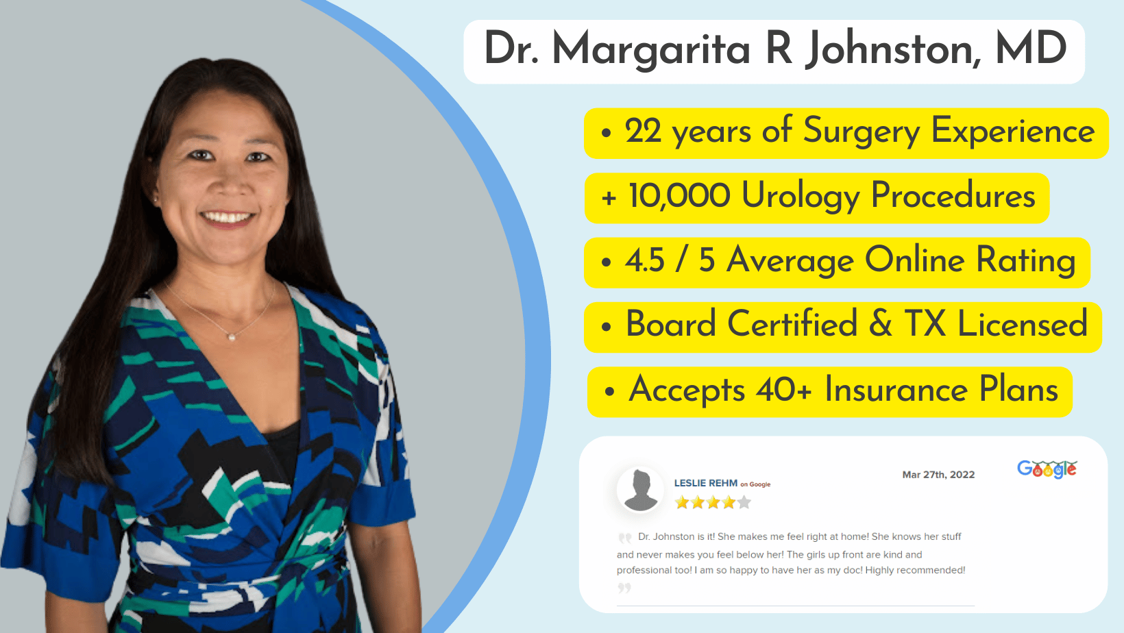 Dr. Margarita R Johnston